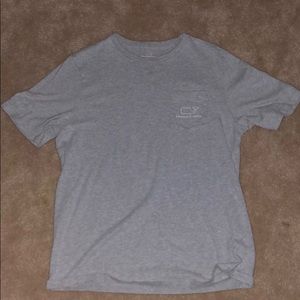 Vineyard Vines Basic Grey Short Sleeve Shirt